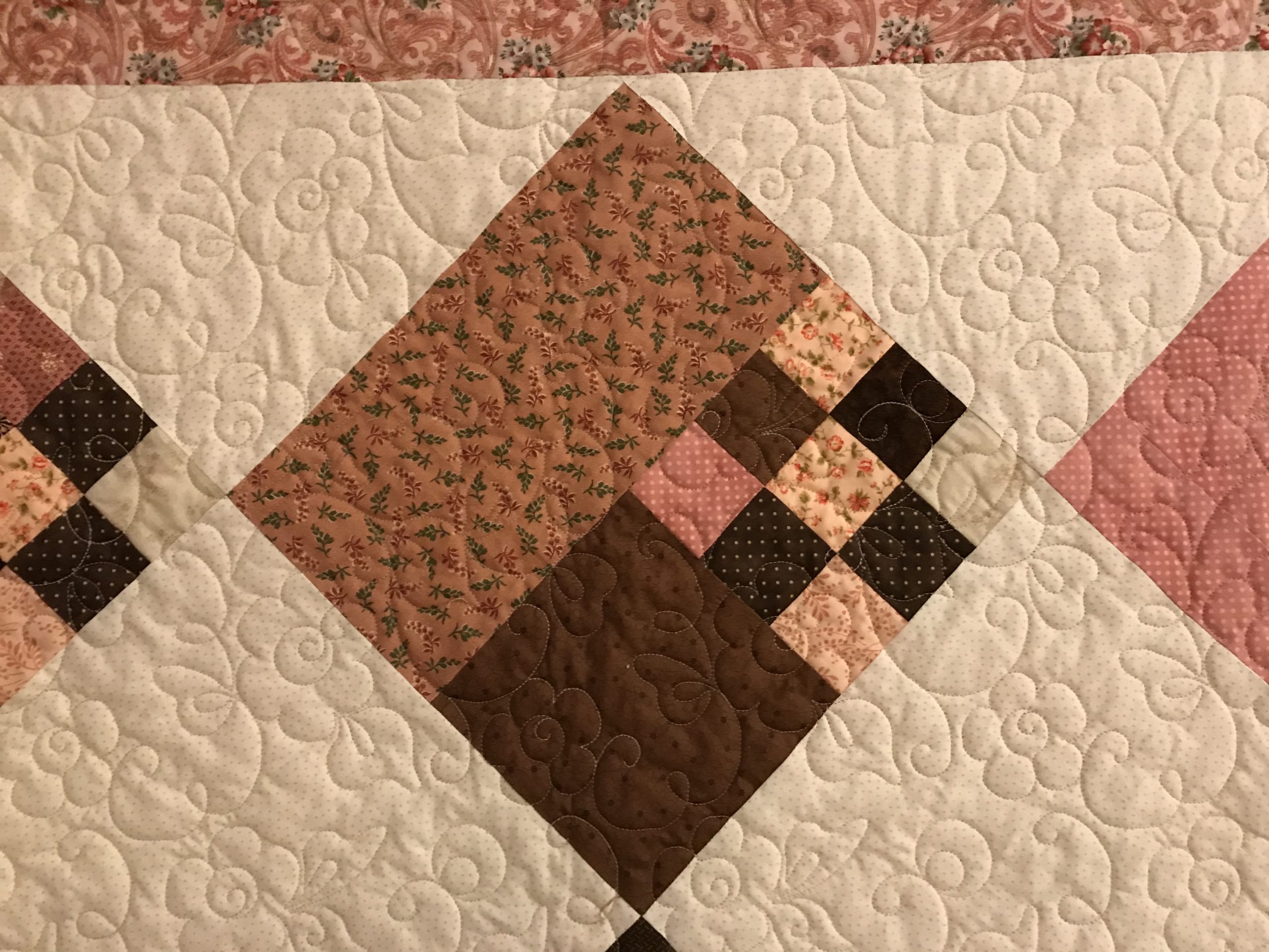 On-Point Nine-Patch Quilt Block